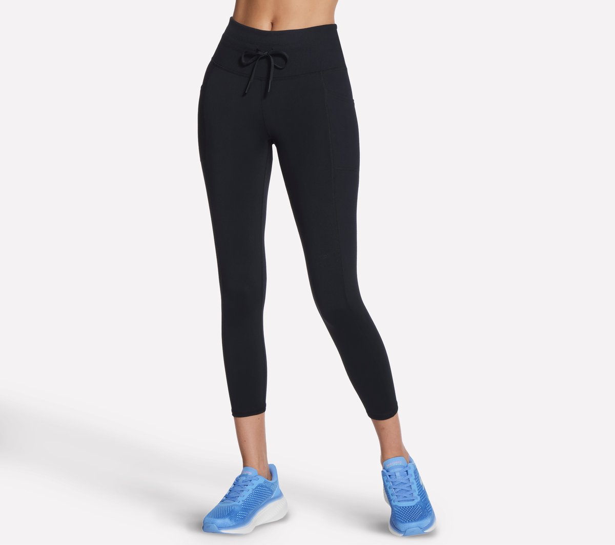 Skechers Women | GO WALK Rib Mix High Waisted 7/8 Legging