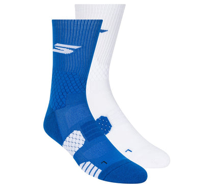 Skechers Men | 2 Pack Performance Basketball Crew Socks